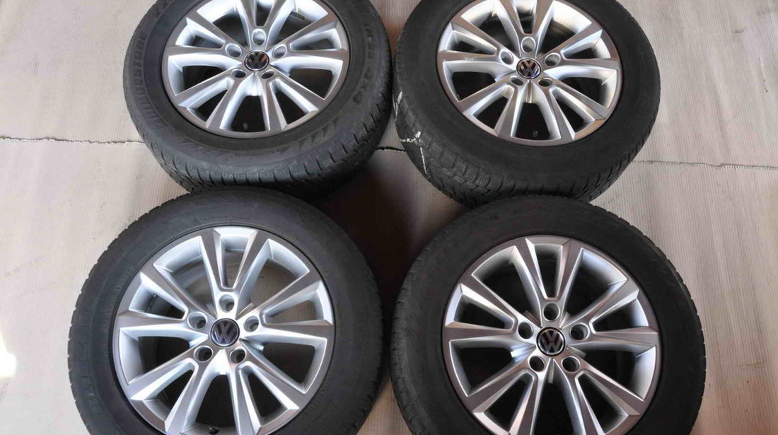 Roti Iarna 18 inch Originale VW Touareg 7P Bridgestone 255/55 R18