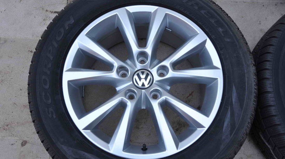 Roti iarna 18 inch Vw Touareg 7P Pirelli 255/55 R18