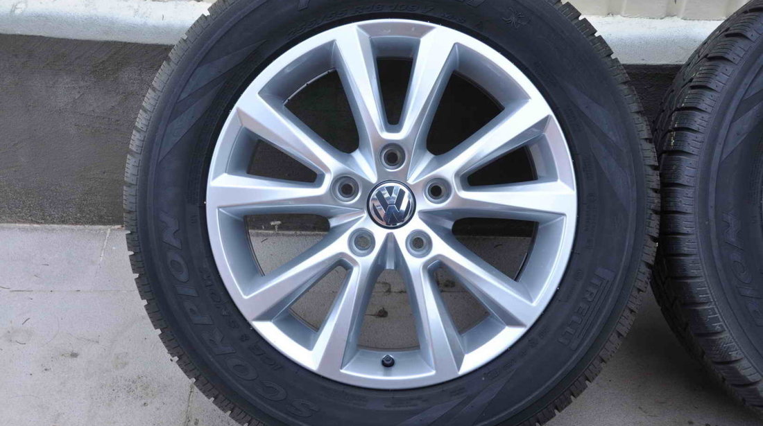 Roti iarna 18 inch Vw Touareg 7P Pirelli 255/55 R18