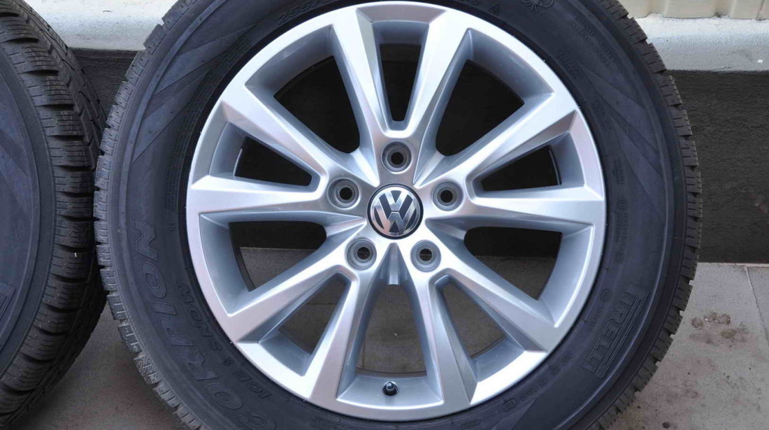 Roti iarna 18 inch Vw Touareg 7P Pirelli 255/55 R18