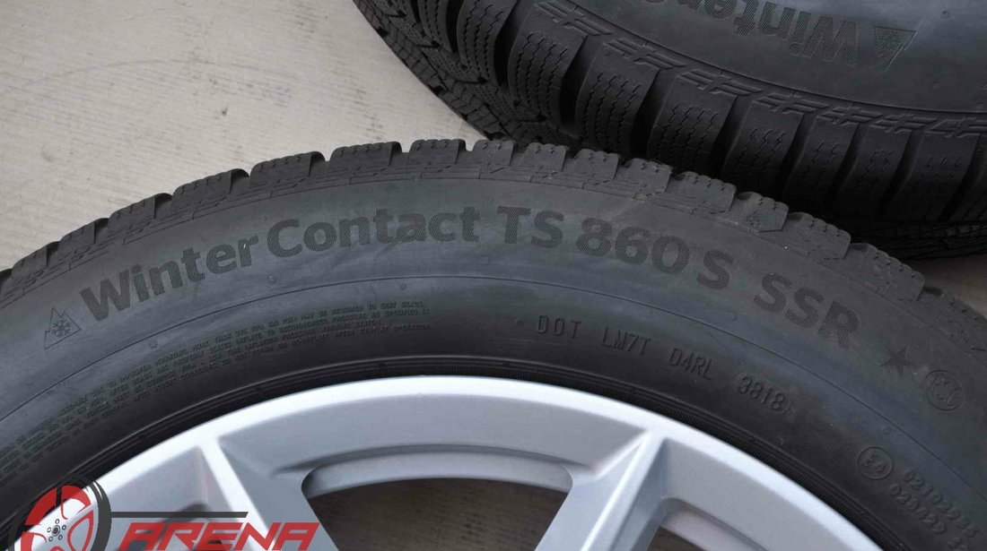 Roti Iarna 19 inch BMW X5 G05 X6 G06 Continental 265/50 R19 Runflat