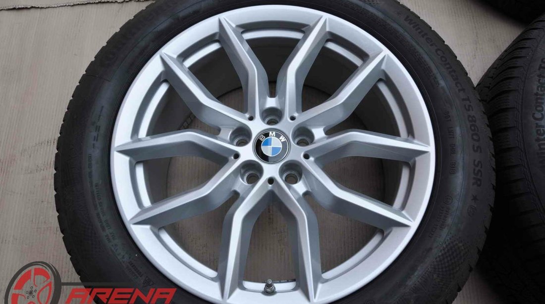 Roti Iarna 19 inch BMW X5 G05 X6 G06 Continental 265/50 R19 Runflat