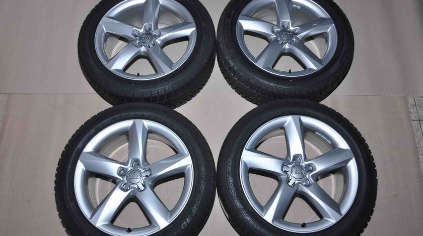 Roti Iarna 19 inch Originale Audi A8 4H Dunlop 235/50 R19