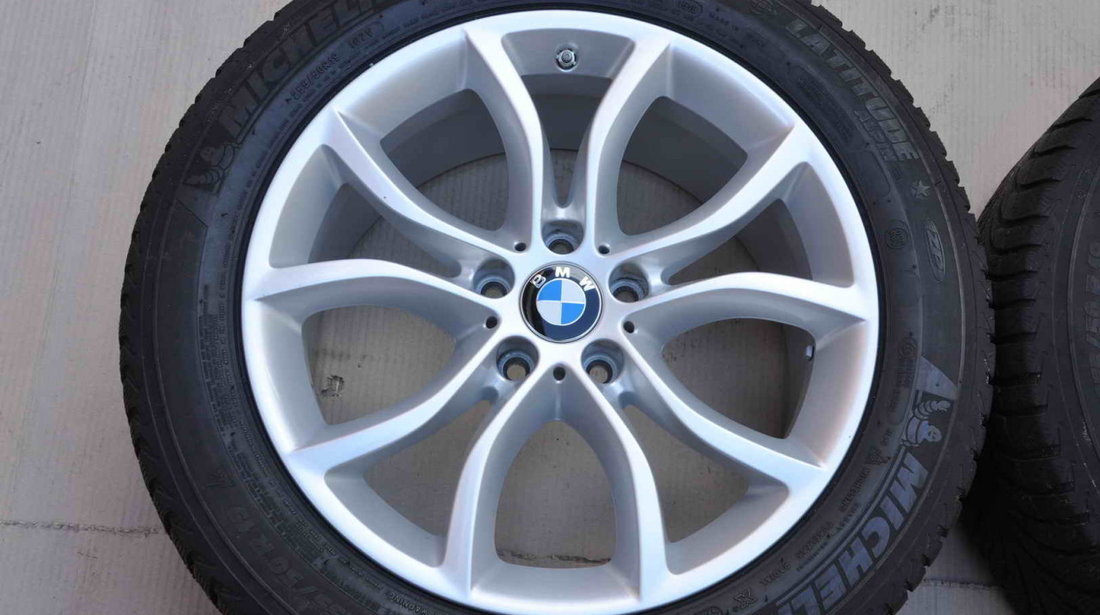 Roti Iarna 19 inch Originale BMW X6 F16 X5 F15 E70 Michelin 255/50 R19 RunFlat