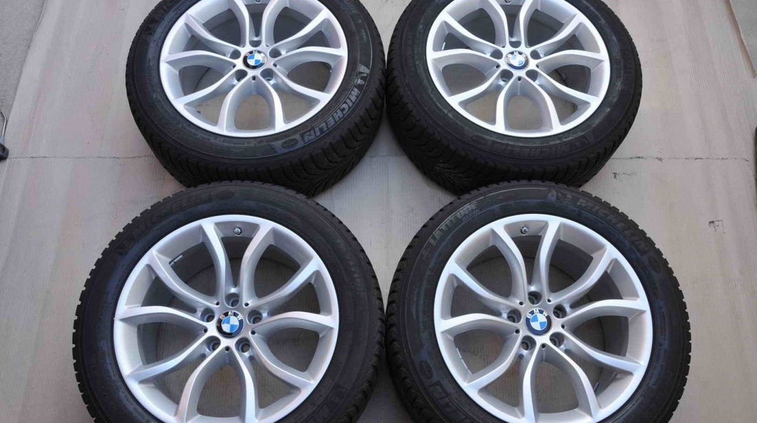 Roti Iarna 19 inch Originale BMW X6 F16 X5 F15 E70 Michelin 255/50 R19 RunFlat