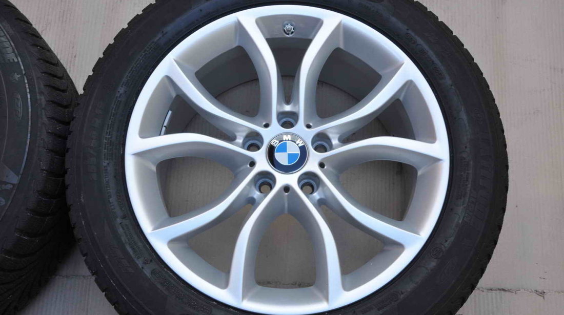 Roti Iarna 19 inch Originale BMW X6 F16 X5 F15 E70 Michelin 255/50 R19 RunFlat