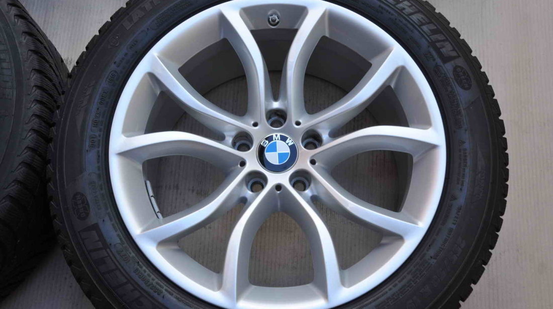 Roti Iarna 19 inch Originale BMW X6 F16 X5 F15 E70 Michelin 255/50 R19 RunFlat