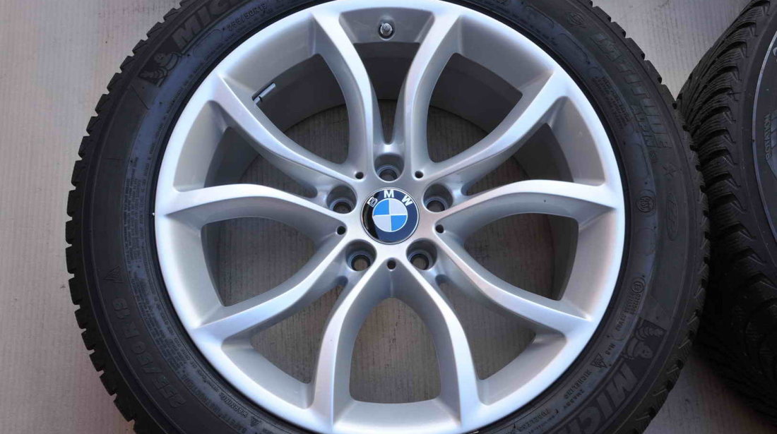 Roti Iarna 19 inch Originale BMW X6 F16 X5 F15 E70 Michelin 255/50 R19 RunFlat