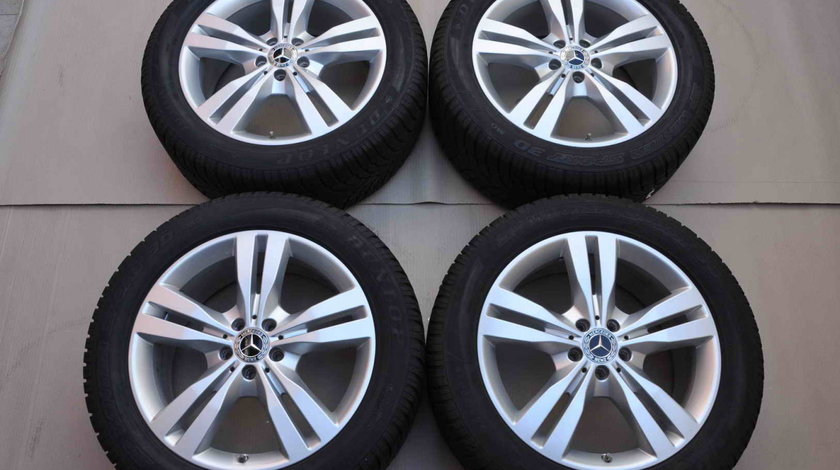 Roti Iarna 19 inch Originale Mercedes M W164 ML GLE W166 GL X164 X166 R-Class W251 Dunlop 255/50 R19