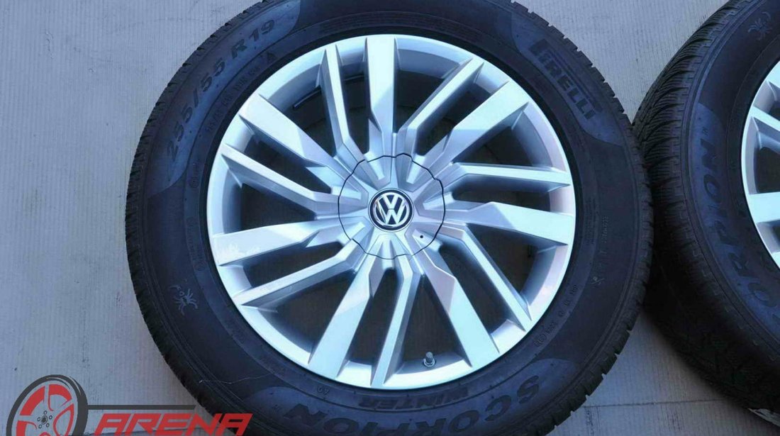 Roti Iarna 19 inch Originale VW Touareg 3 CR Pirelli 255/55 R19