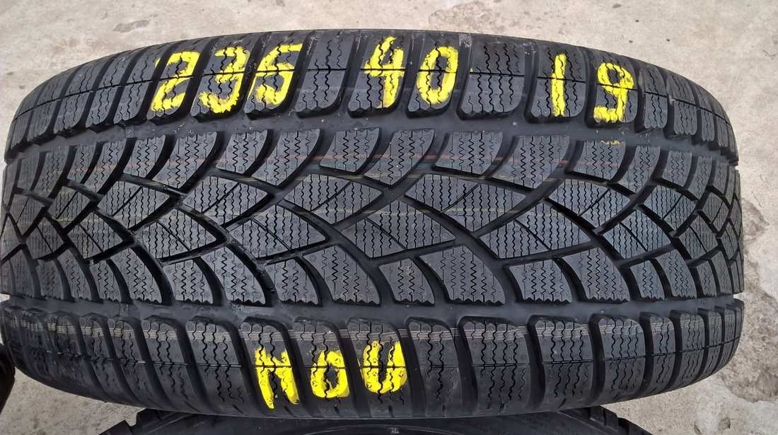 Roti iarna 19 toli originale audi A4 A5 A6 cu anvelope noi 235 40 19 dunlop winter 3d