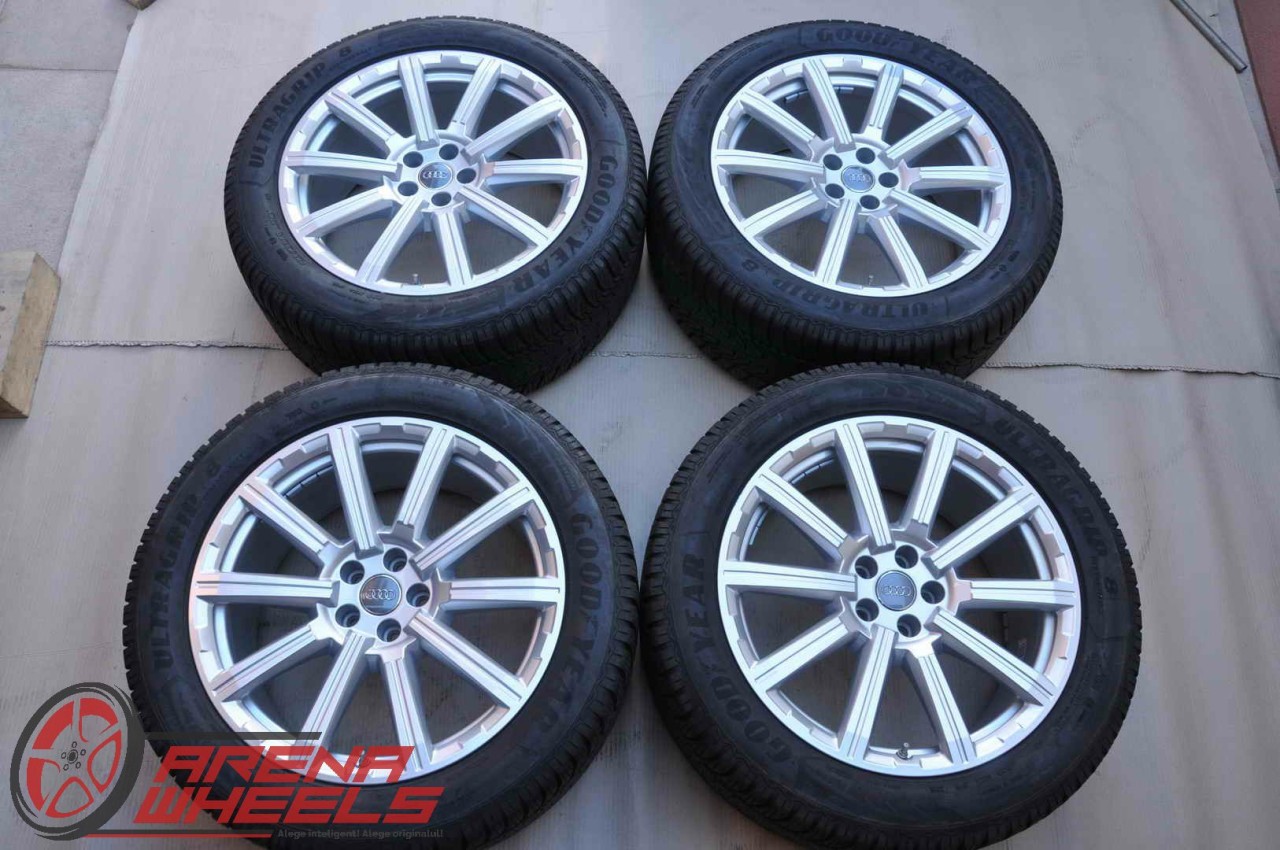 Roti Iarna 20" Originale Audi Q7 4M VW Touareg 3 GoodYear 285/45 R20
