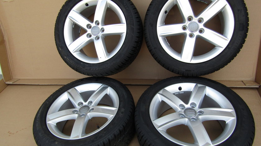 Roti iarna Audi A4 8K B8 Originale Jante 17'' - 225/50R17 Dunlop