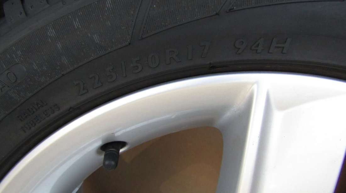 Roti iarna Audi A4 8K B8 Originale Jante 17'' - 225/50R17 Dunlop