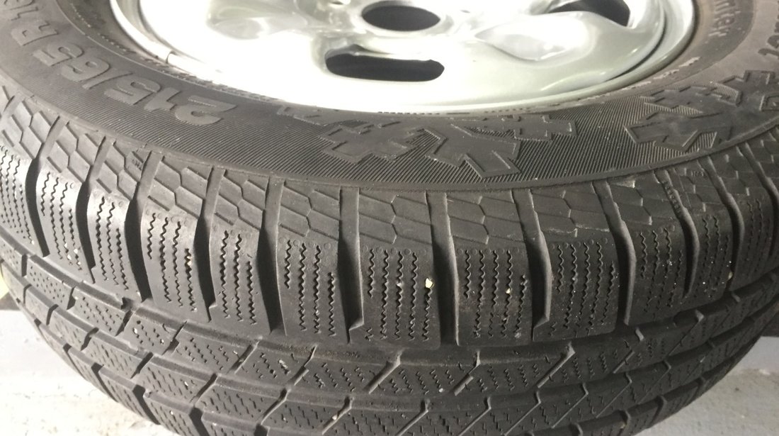 Roti iarna Dacia Duster jante NOI OEM anvelope 215/65R16 Continental