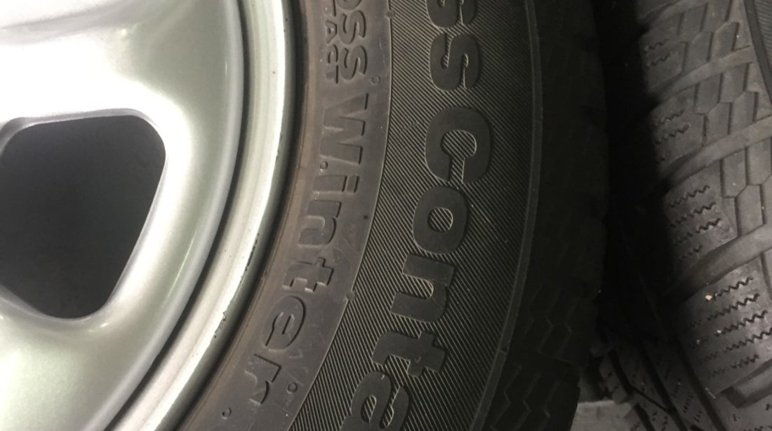 Roti iarna Dacia Duster jante NOI OEM anvelope 215/65R16 Continental