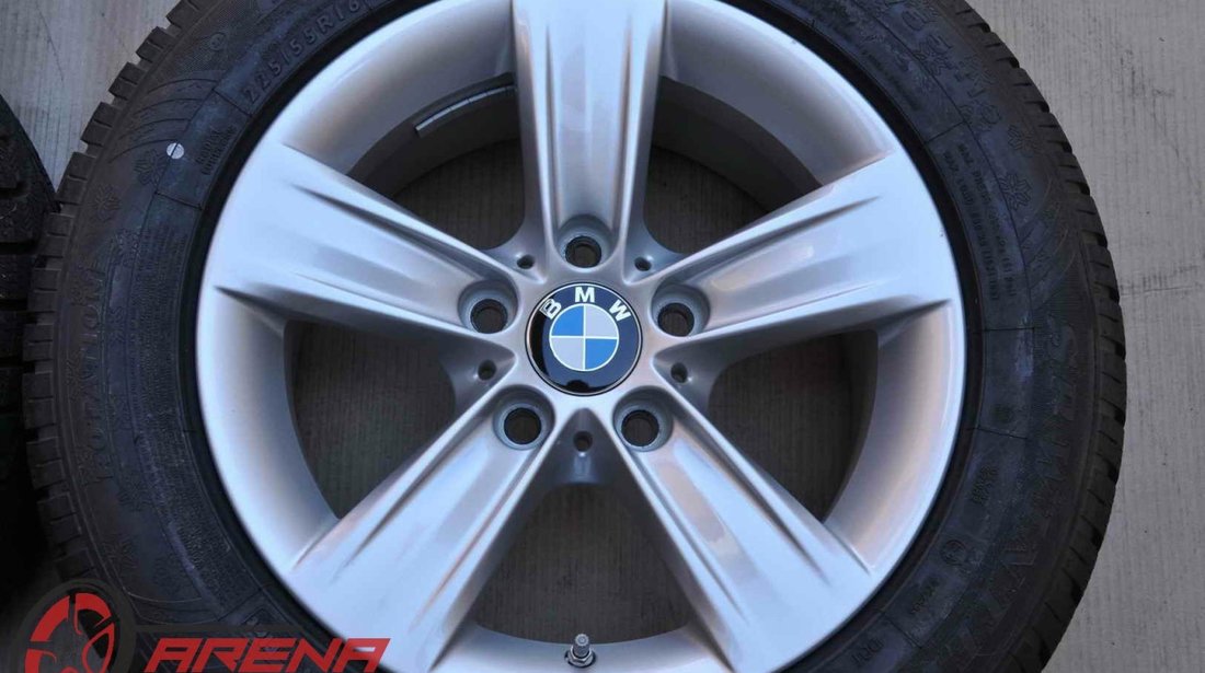 Roti Iarna Noi 16 icnh Originale BMW Seria 3 F30 F31 Seria 4 F32 F33 F36 Dunlop 225/55 R16 RunFlat S