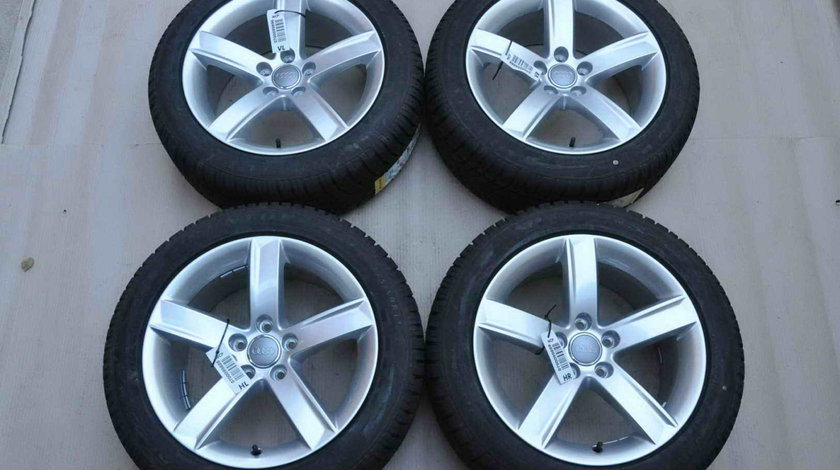 Roti Iarna Noi 17 inch Originale Audi A4 A5 A6 TT 8T 8W Dunlop 225/50 R17
