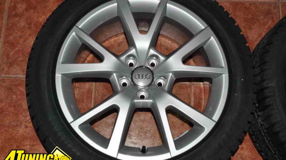 Roti Iarna noi originale Audi A6 4G Dunlop WinterSport 3D AO 225 50 R18