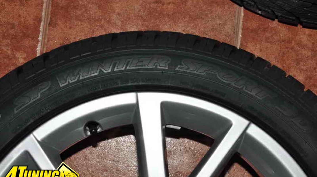 Roti Iarna noi originale Audi A6 4G Dunlop WinterSport 3D AO 225 50 R18