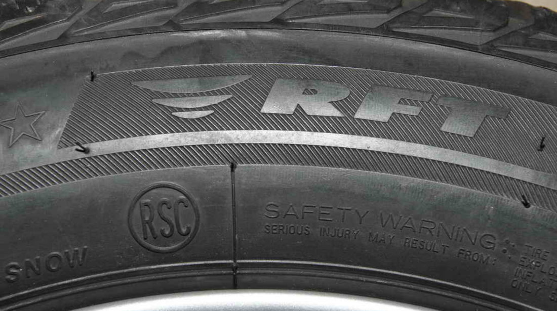 Roti Iarna Originale BMW Seria 5 F10 F11 Seria 6 F12 F13 Bridgestone 225/55/R17