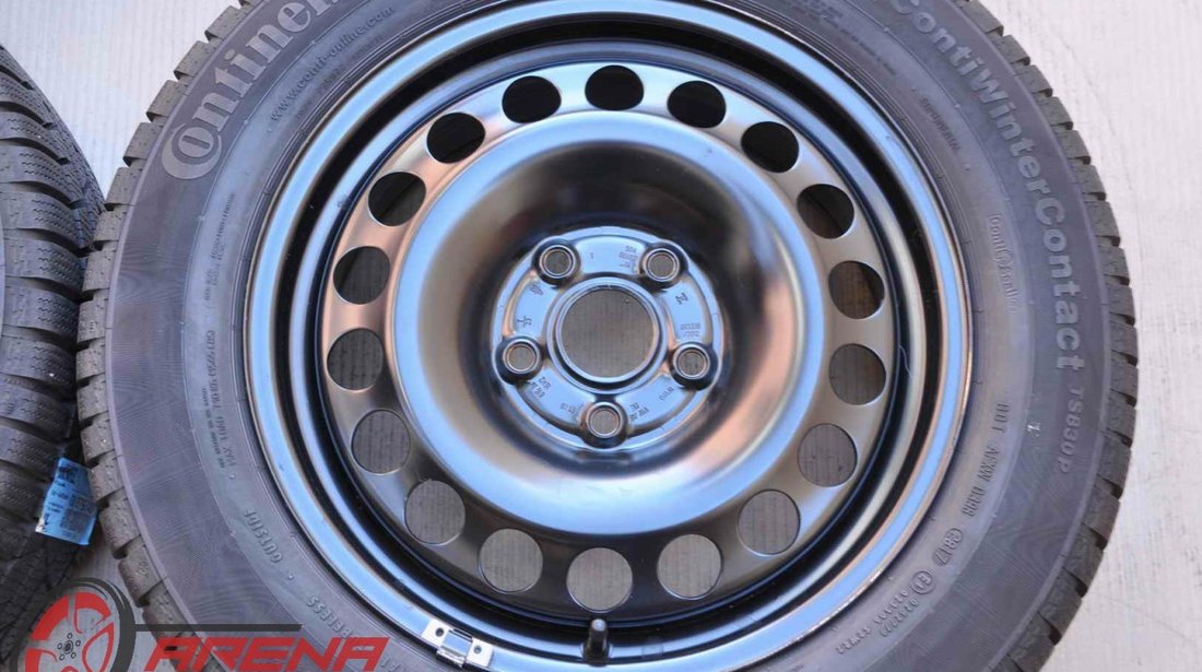 Roti Iarna Tabla 16 inch Originale VW Touran 2 Continental 205/60 R16