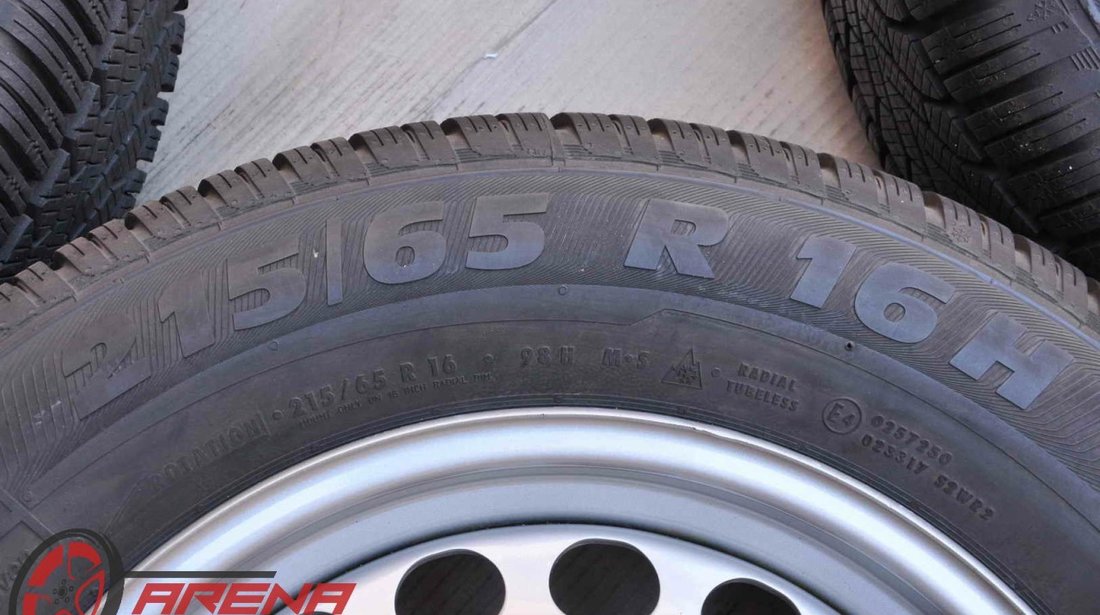 Roti Iarna Tabla 16" Originale VW Tiguan Audi Q3 Semperit 215/65 R16