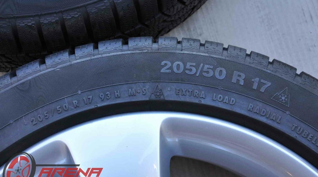 Roti Iarna VW Passat CC B6 B7 Scirocco EOS Golf Jetta Caddy Touran Continental 205/50 R17