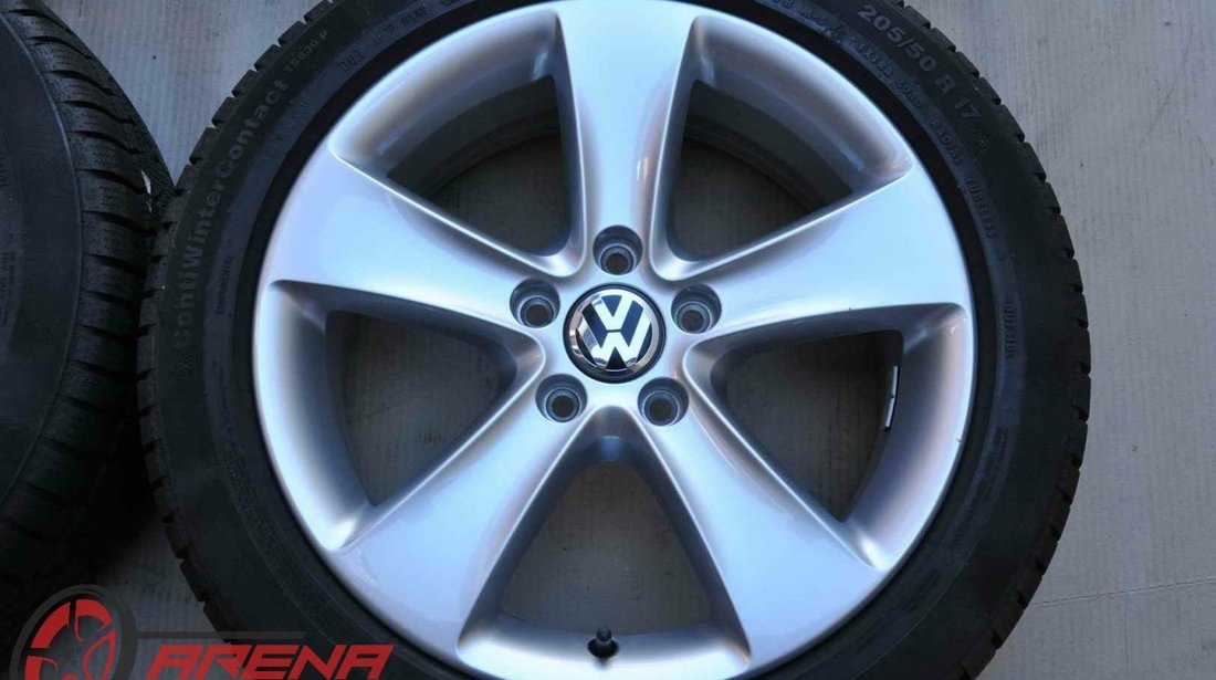 Roti Iarna VW Passat CC B6 B7 Scirocco EOS Golf Jetta Caddy Touran Continental 205/50 R17