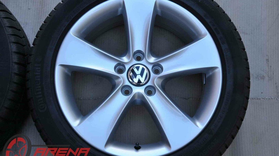 Roti Iarna VW Passat CC B6 B7 Scirocco EOS Golf Jetta Caddy Touran Continental 205/50 R17