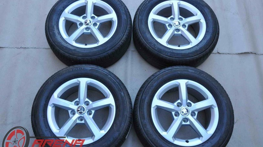 Roti Vara 16 inch Originale Skoda Superb 3 Karoq Bridgestone 215/60 R16