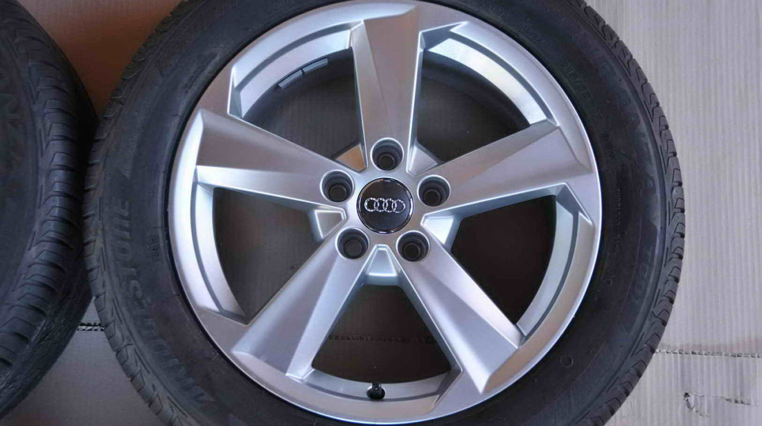 Roti Vara 17 inch Originale Audi Q2 GA Bridgestone 215/55 R17