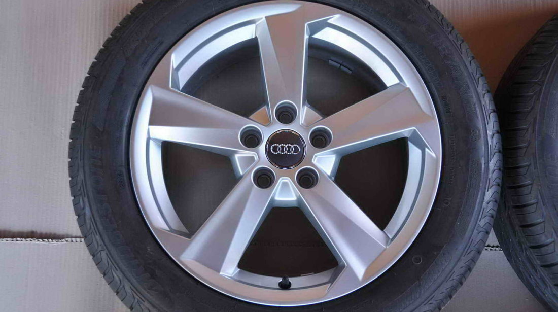 Roti Vara 17 inch Originale Audi Q2 GA Bridgestone 215/55 R17