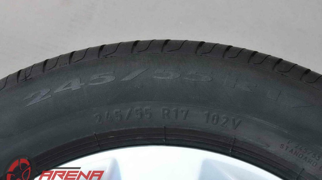 Roti Vara 17 inch Originale BMW X3 F25 X4 F26 Pirelli 245/55 R17 Runflat