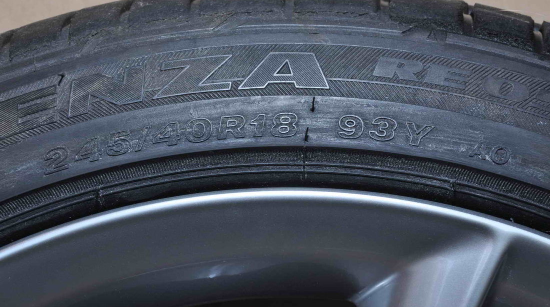 Roti Vara 18 inch Audi TT 8J 8S A6 4F Bridgestone 245/40 R18