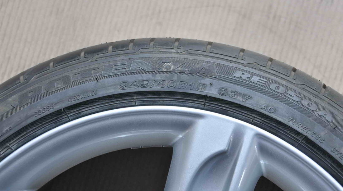 Roti Vara 18 inch Originale Audi TT 8J A6 4F Bridgestone 245/40 R18