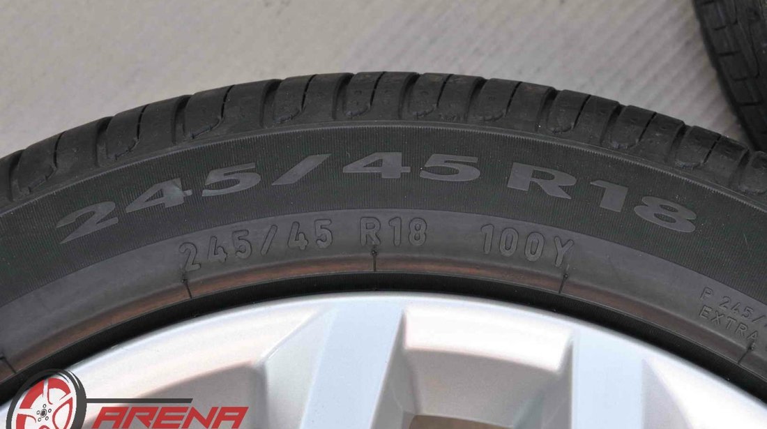 Roti Vara 18 inch Originale BMW Seria 5 F10 F11 Seria 6 F12 F13 F06 Pirelli 245/45 R18