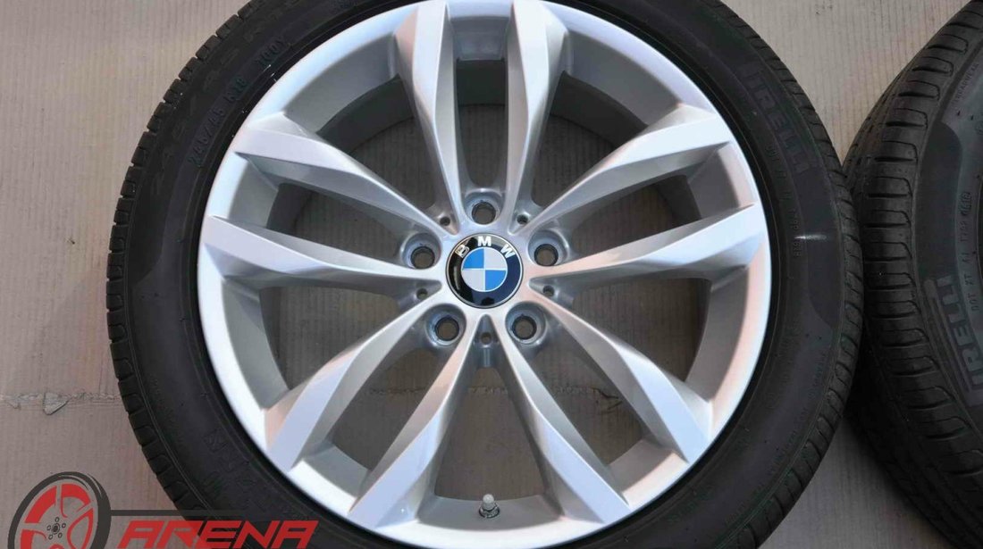 Roti Vara 18 inch Originale BMW Seria 5 F10 F11 Seria 6 F12 F13 F06 Pirelli 245/45 R18