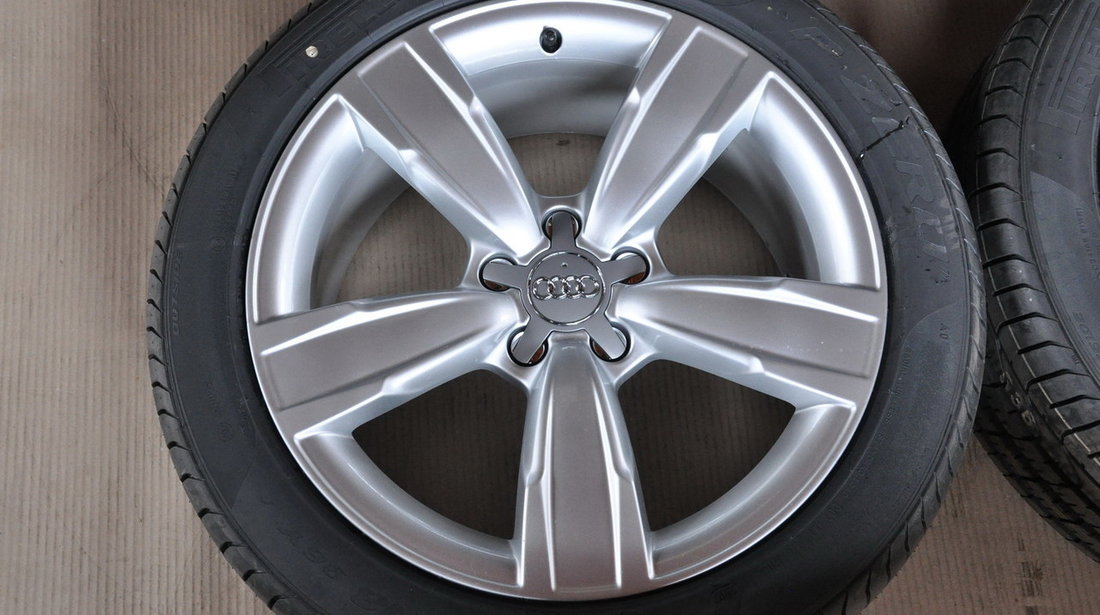 Roti Vara Noi 18 inch Orig Audi A4 Allroad A6 4G 4F Pirelli 245/45 R18