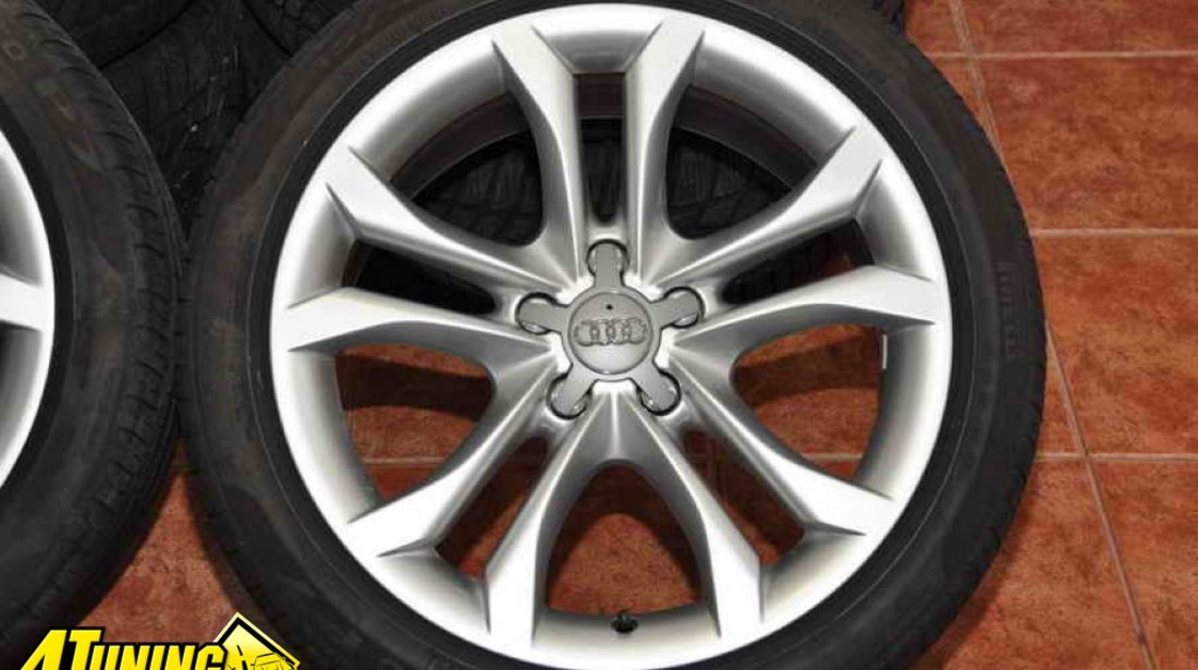 Roti Vara Originale Audi A4 S4 RS4 18 inch Pirelli 245 40 R18