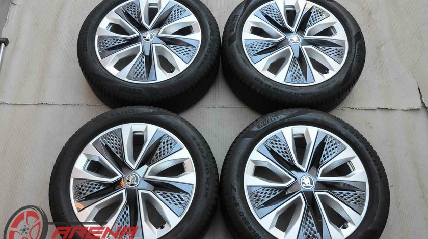 Roti Vara Originale Skoda Karoq 18 inch Pirelli 225/50 R18