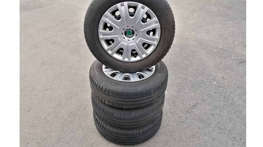 Roti vara Skoda,Vw,Audi,Seat 5x112 Anvelope 195/65/15 An 2021