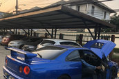 Rover 200 Coupe in Nissan Skyline GT-R R34
