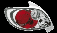 RP01 STOPURI CLARE PEUGEOT 206 FUNDAL CROM