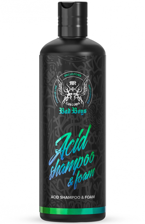 RR Customs Bad Boys Acid Shampoo And Foam Sampon Auto 500ML BB6099
