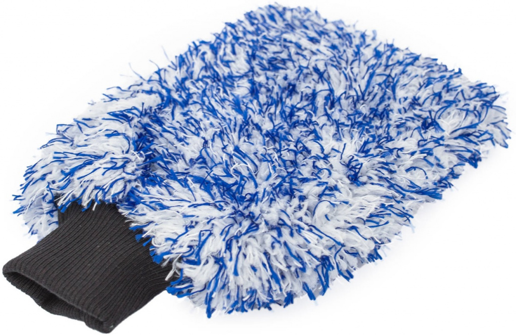 RR Customs Bad Boys Blue Microfiber Glove Manusa Microfibra Albastra BBBMG