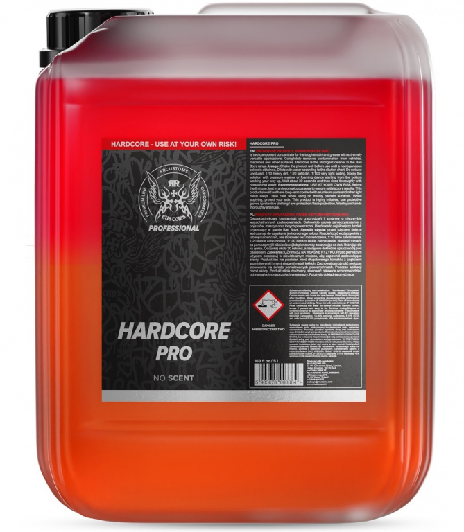 RR Customs Bad Boys Hardcore Solutie Degresare Vopsea 5L BB1765PRO