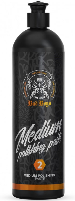 RR Customs Bad Boys Medium Polishing Paste Pasta Polish Zgarieturi Medii Auto 1Kg BBMPP1KG