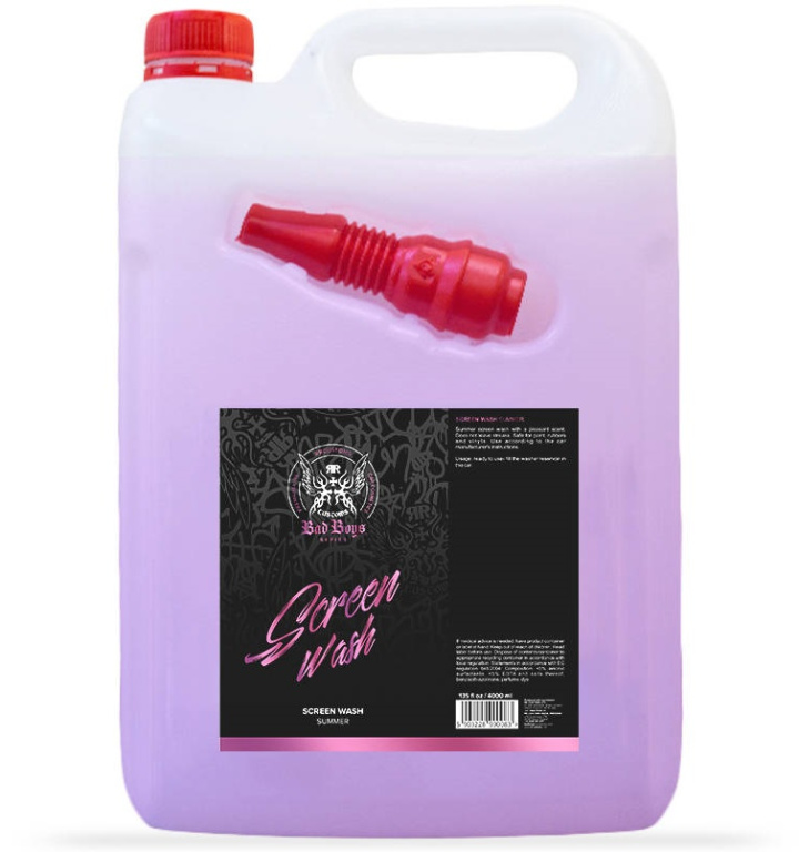 RR Customs Bad Boys Screen Wash Solutie Parbriz Vara 5L BB6186