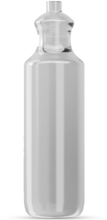 RR Customs Bad Boys Transparent Bottle Recipient 1L BBBOTTLET1L